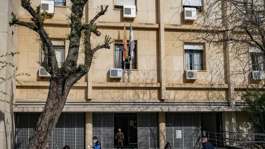 Edificio de la Audiencia Provincial de Badajoz.