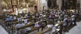 La Fiscalía pide el internamiento de la mujer que ataca a sacerdotes en Palma