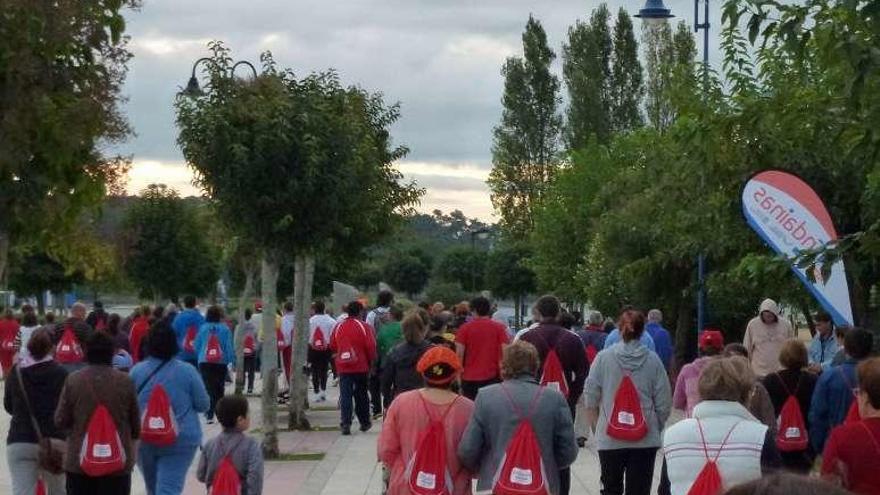 Comienzo de una típica &quot;andaina&quot; en O Grove. // Muñiz