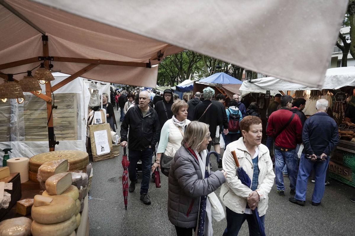 Eix de parades comercials a la darrera Fira de Maig
