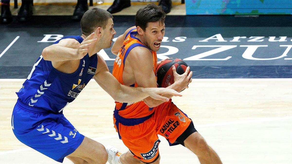 Remontada del Valencia ante San Pablo Burgos (94-90)