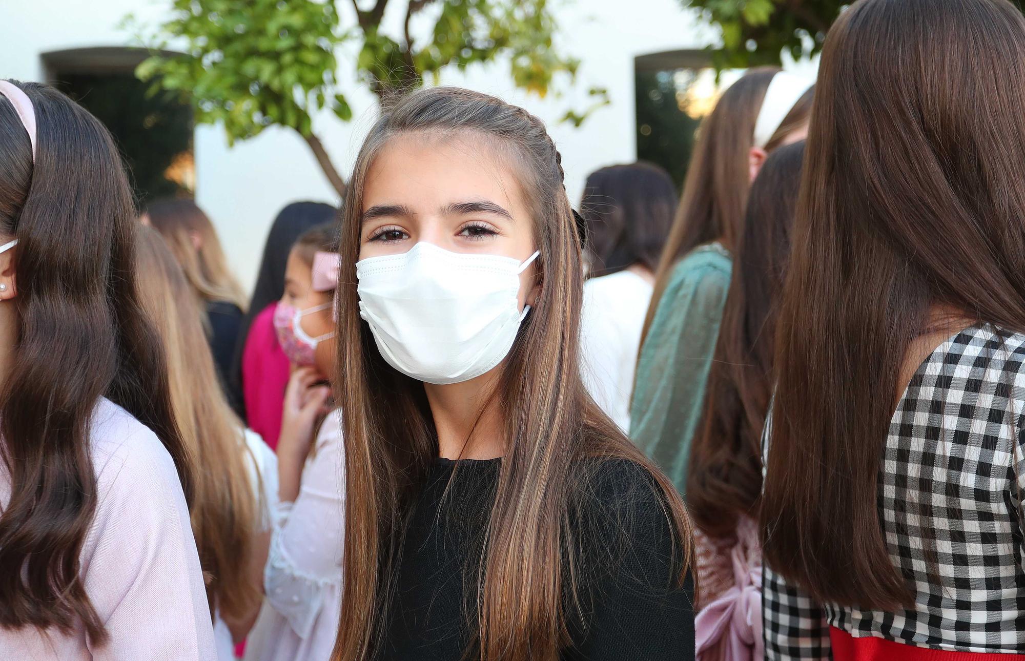 Primera aparición de las candidatas a falleras mayores de València 2022