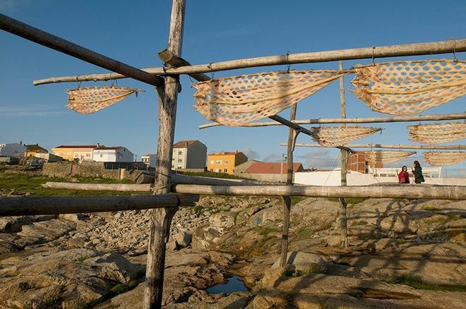 Secadero de pescado, Galicia, Muxia
