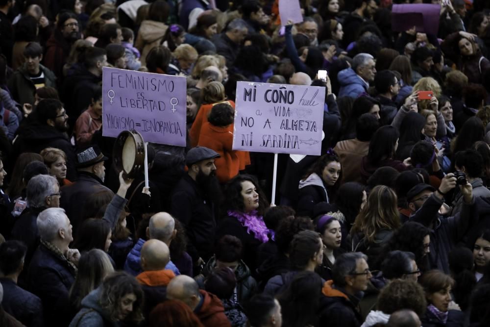 La manifestación, en imágenes