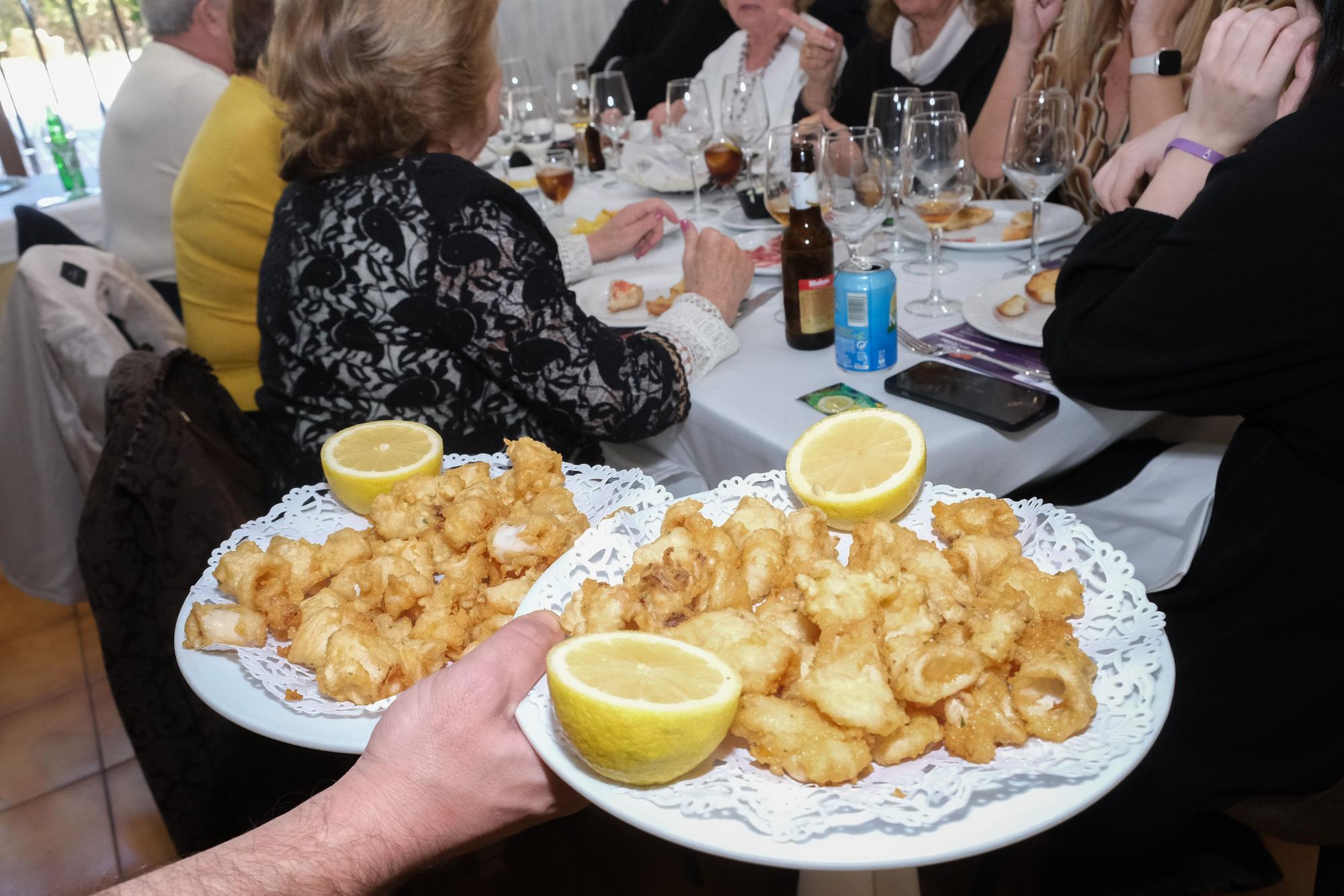 Menjars de la terra en el Restaurante El Faro de Santa Pola