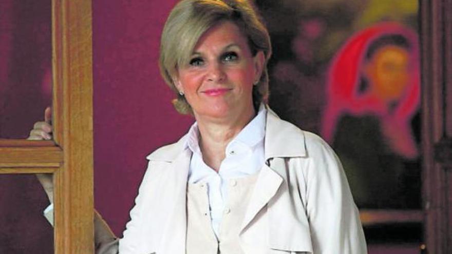María Neira, durante una visita a Oviedo.
