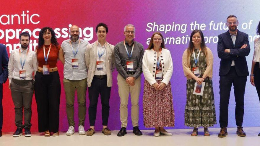 Participantes, ayer en la Atlantic Bioproccessing Summit 2025. | Cedida