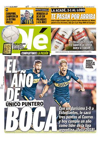 Portadas deportivas de este lunes 11 de diciembre