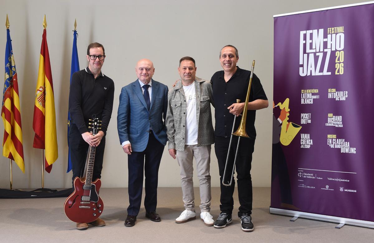 Presentació del certamen 'Fem-ho Jazz'.