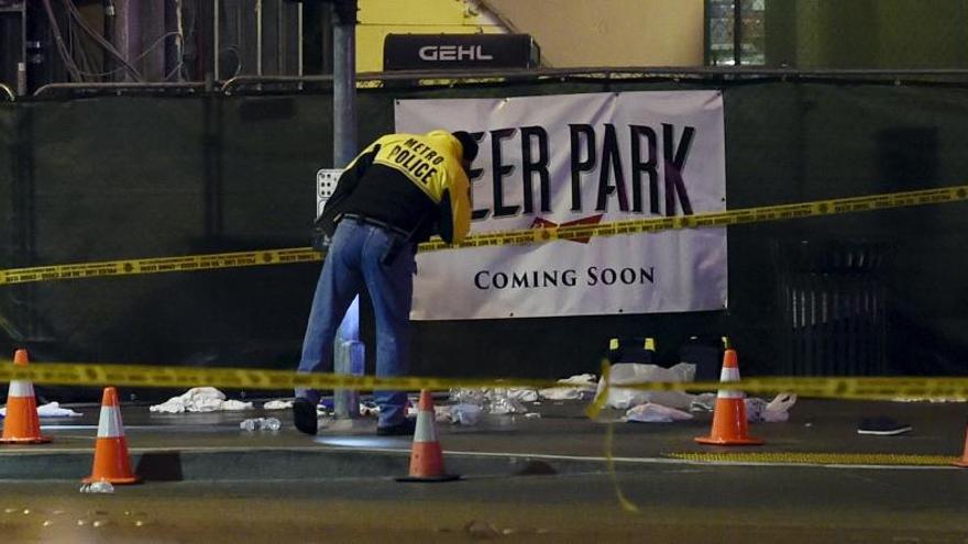 Un muerto y 37 heridos en un atropello en Las Vegas