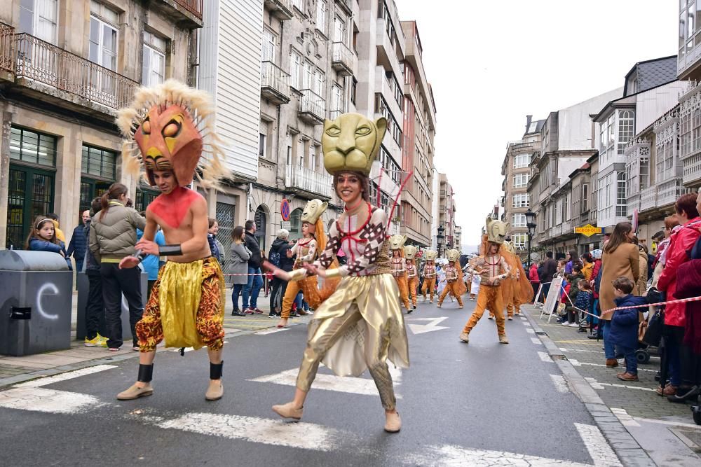 Carnaval 2019 en A Estrada: el circo reina