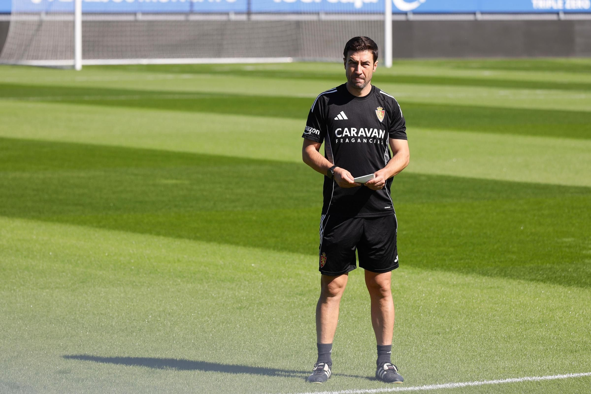 En imágenes | Entrenamiento de puertas abiertas del Real Zaragoza este sábado