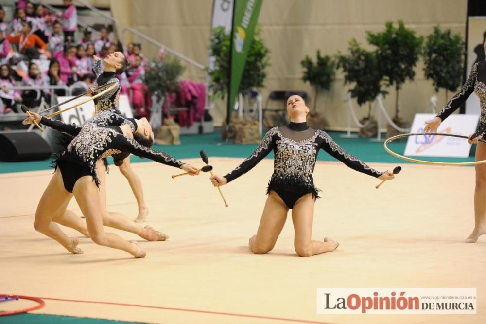 Campeonato de Gimnasia Rítmica: entrega de trofeos del sábado por la noche