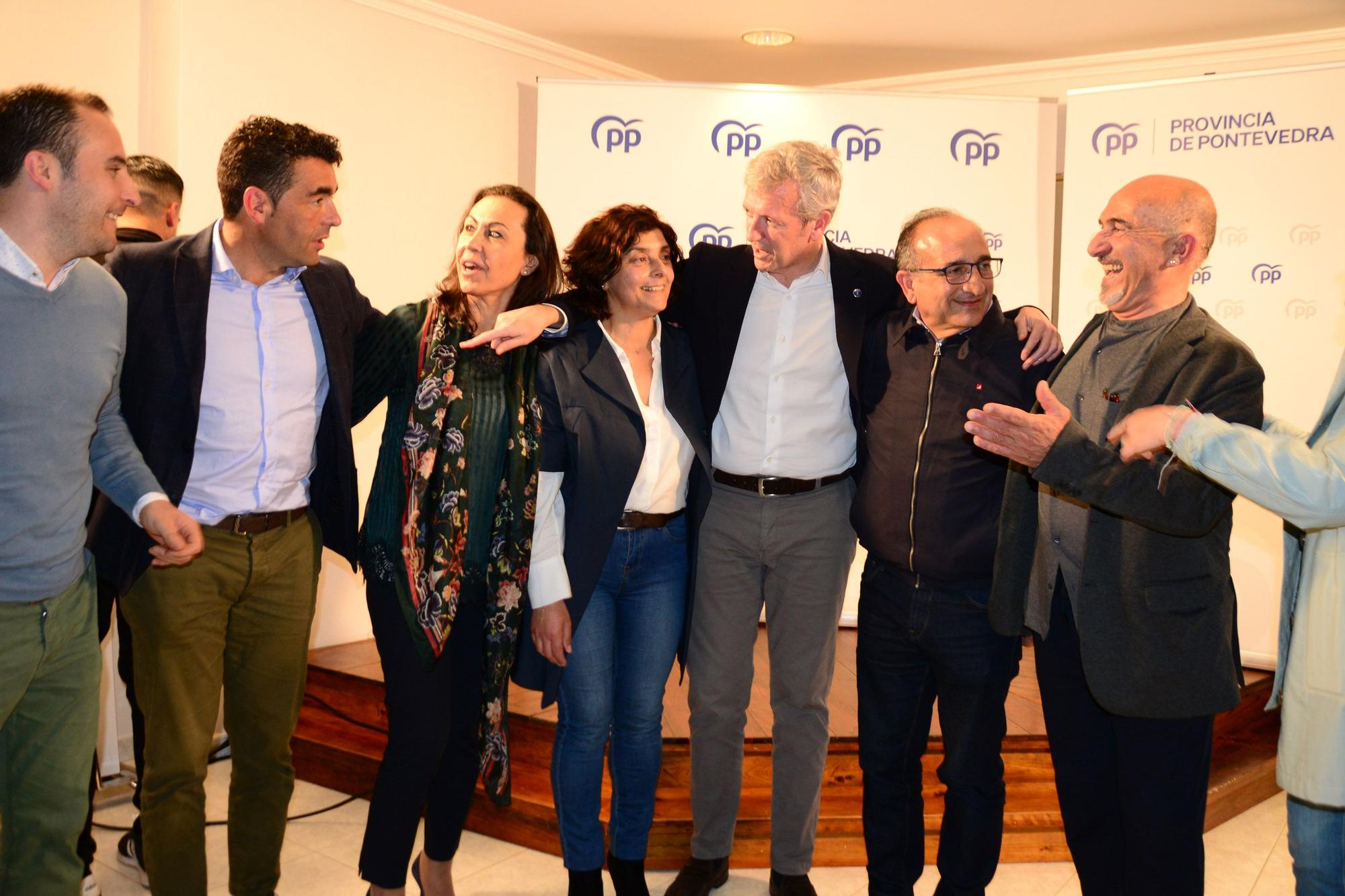 La presentación de la candidatura del PP de Bueu a las elecciones municipales 2023