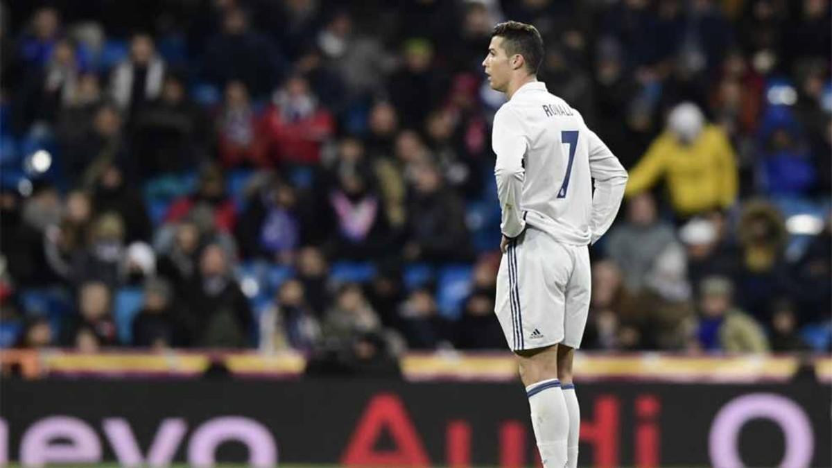 Cristiano Ronaldo pasó desapercibido contra el Celta