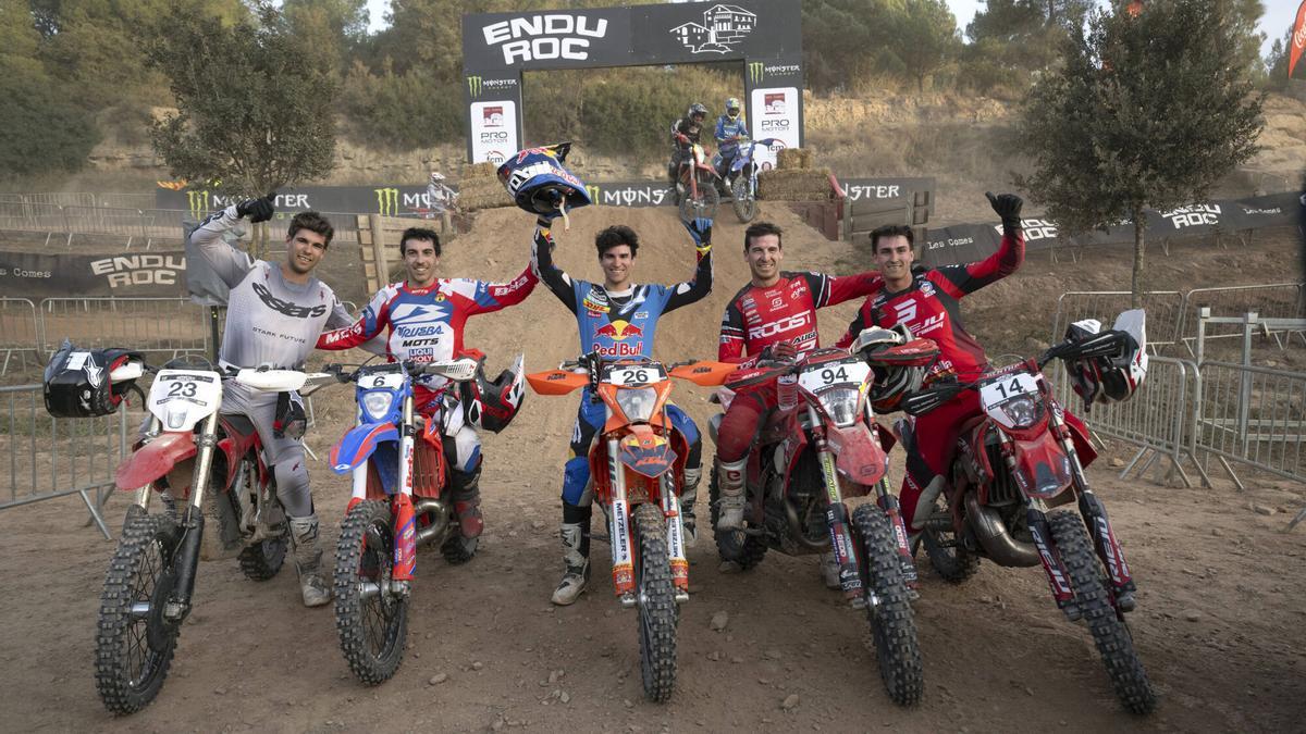 Imatges de la primera jornada de l'EnduRoc de Les Comes