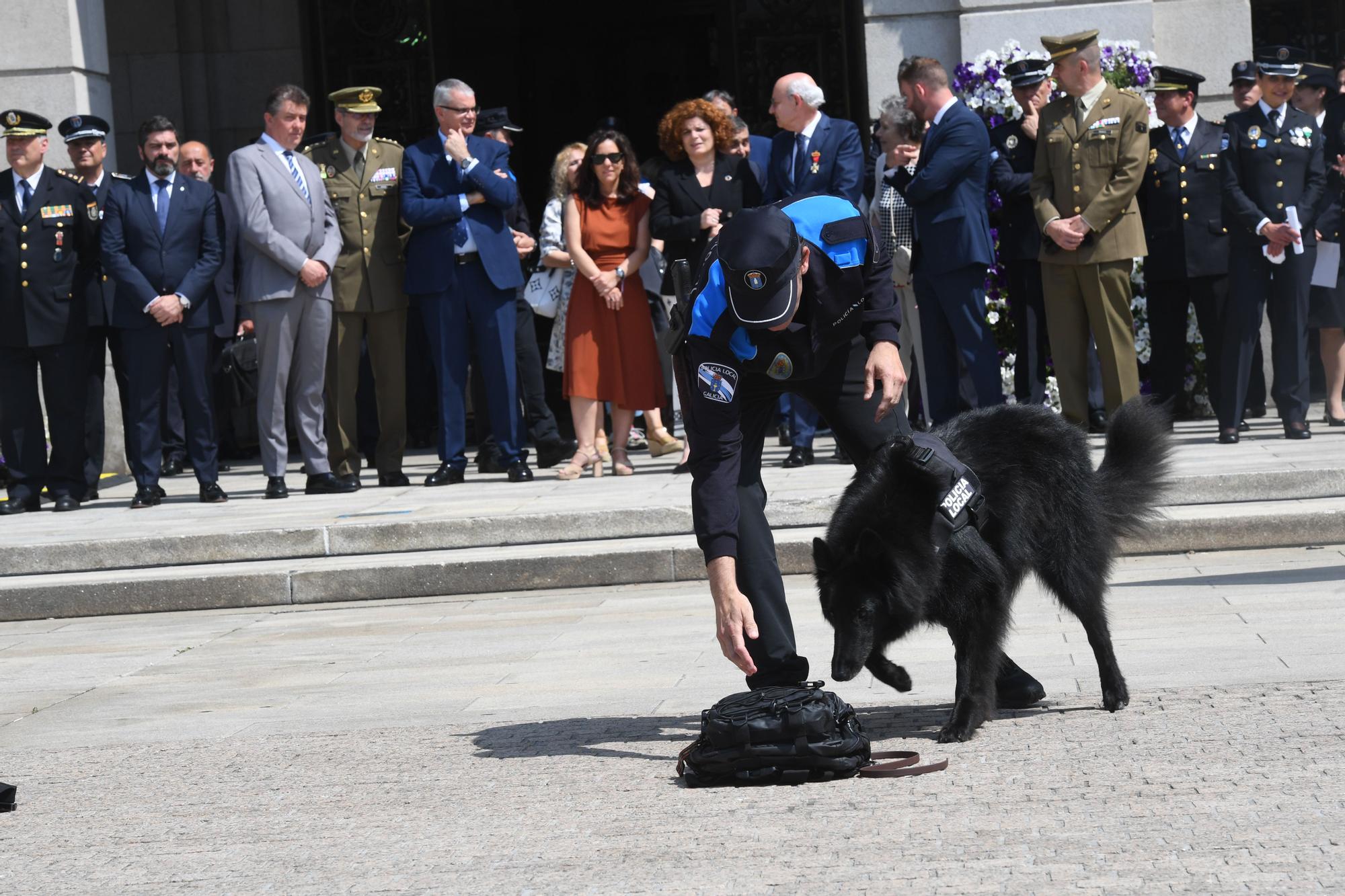 A Coruña celebra el Día de la Policía Local con una exhibición