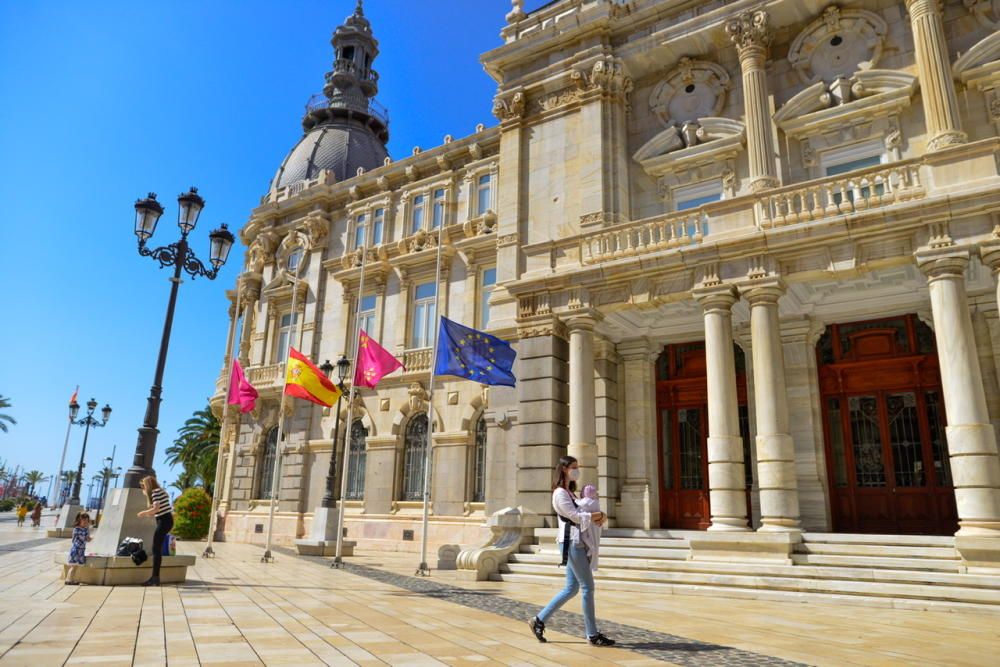 Así ha sido el primer día de desconfinamiento para los niños de Cartagena