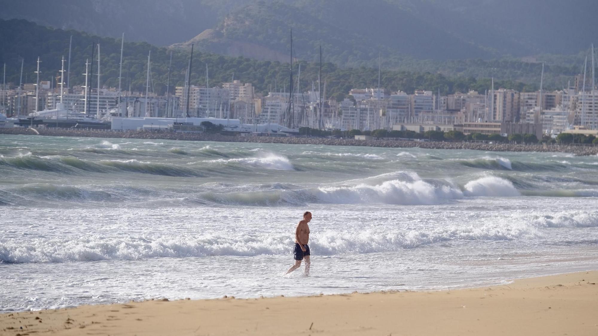 Las fotos de la borrasca Ciarán en Mallorca