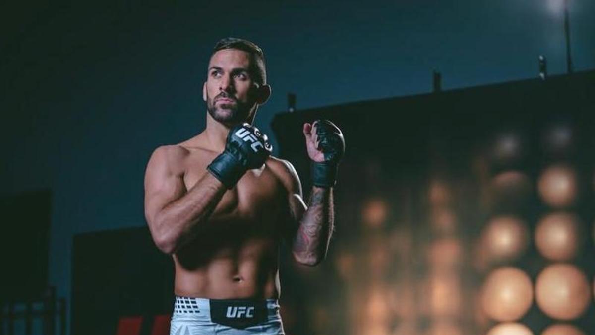 Hecher Sosa, un canario en la corte de la UFC