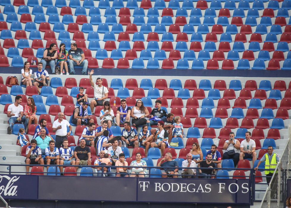 El Dépor no pasa del empate ante el Levante