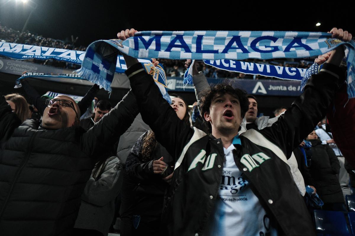 Fotos del Málaga CF - Cultural Leonesa