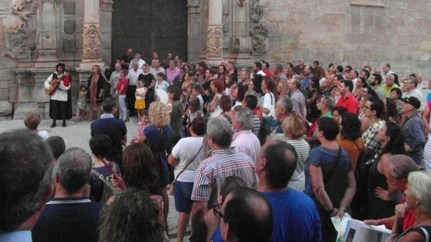 Instante de la ruta celebrada el sábado y que reunió a cerca de 300 personas