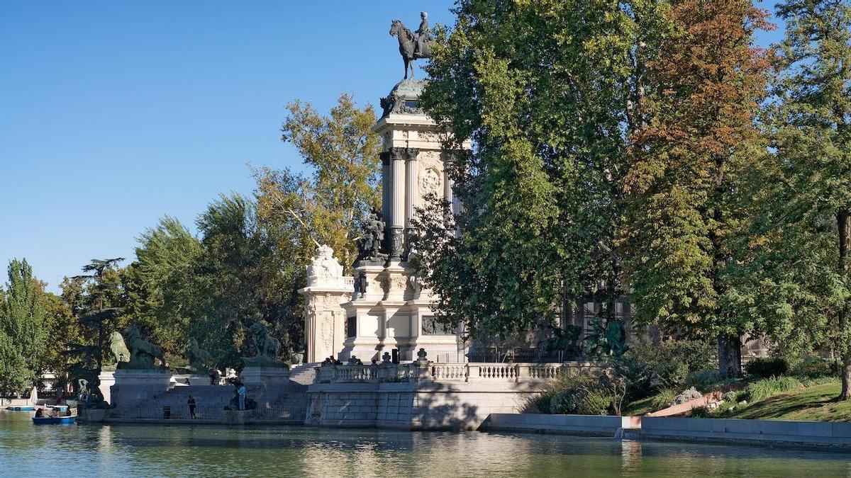 Estanque de El Retiro.