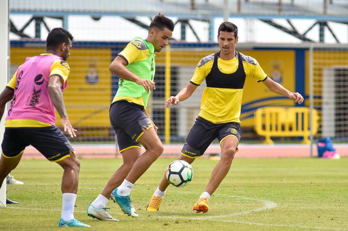 Entrenamiento de la Unión Deportiva Las Palmas