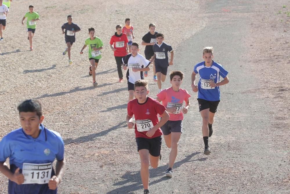 Cross Escolar Cartagena en el Circuito de Velocida