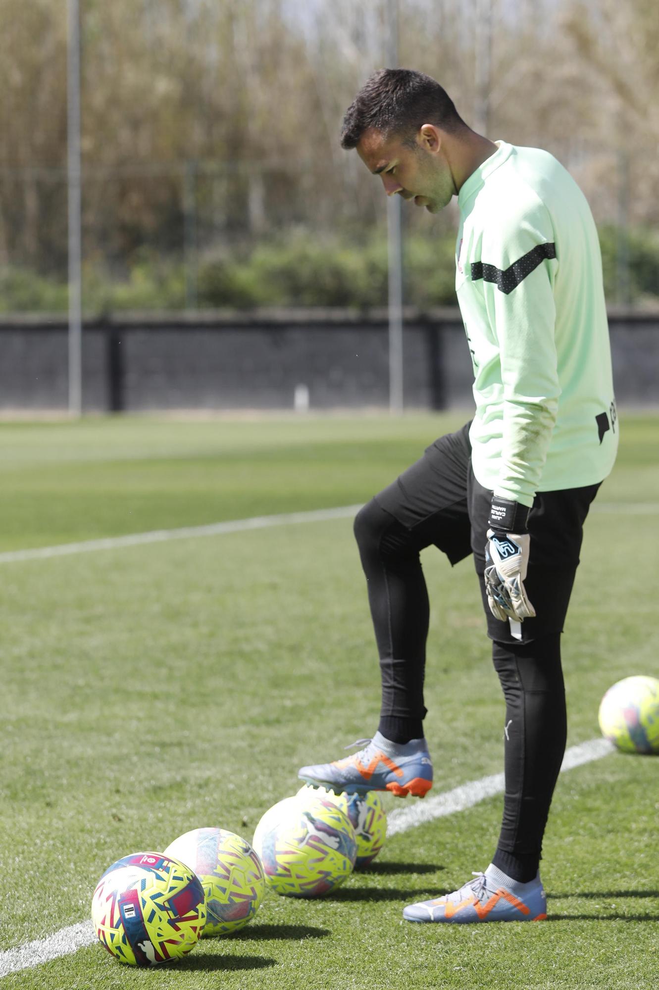 Entrenament de portes obertes del Girona FC