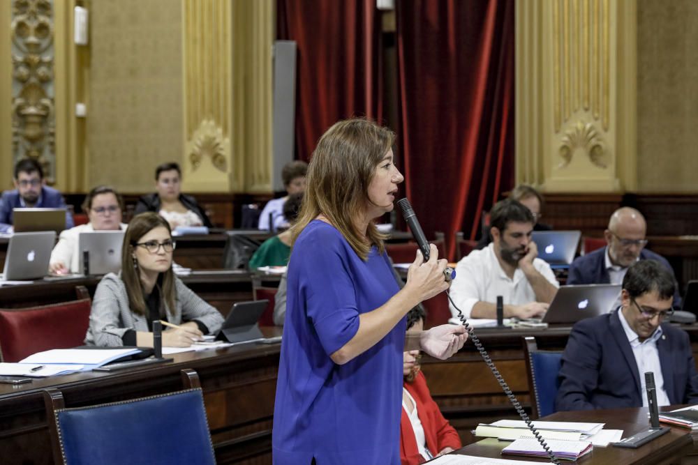 Pleno del Parlament del día 22 de octubre de 2019