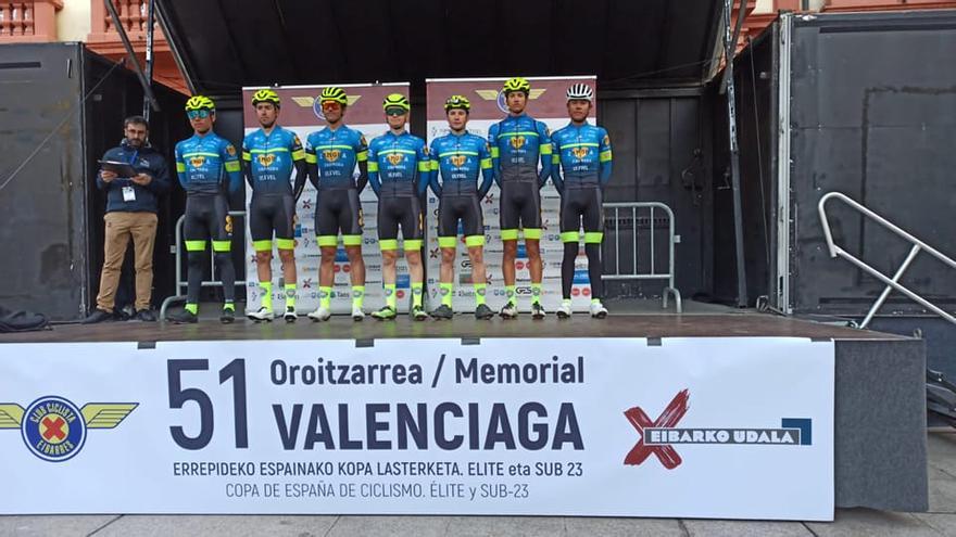 Foto de equipo del Globalia Zamora Enamora en Eibar