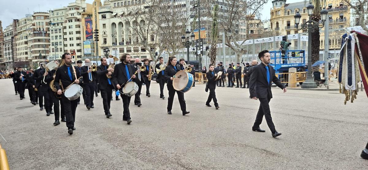 Banda de la Falla Jerónima Galés-Litògraf Abad