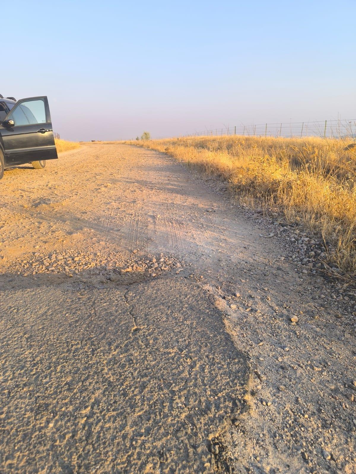 Galería | Así se encuentra parte de la carretera de Santa Marta de Magasca