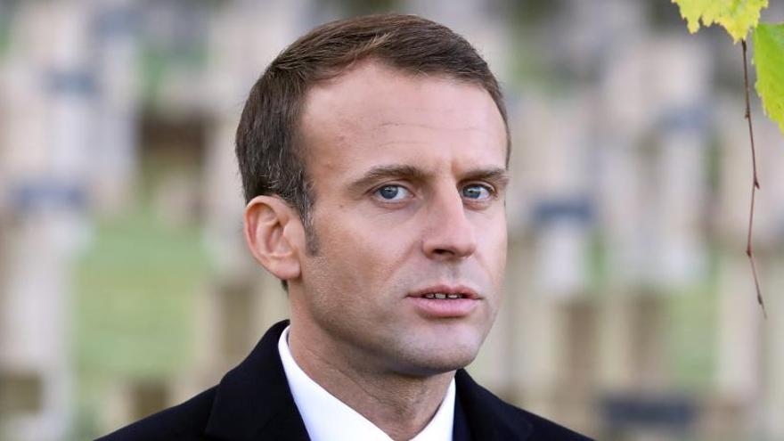 Emmanuel Macron, presidente de Francia.