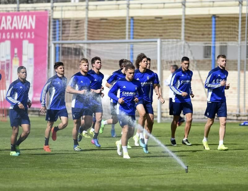 Entrenamiento del Real Zaragoza