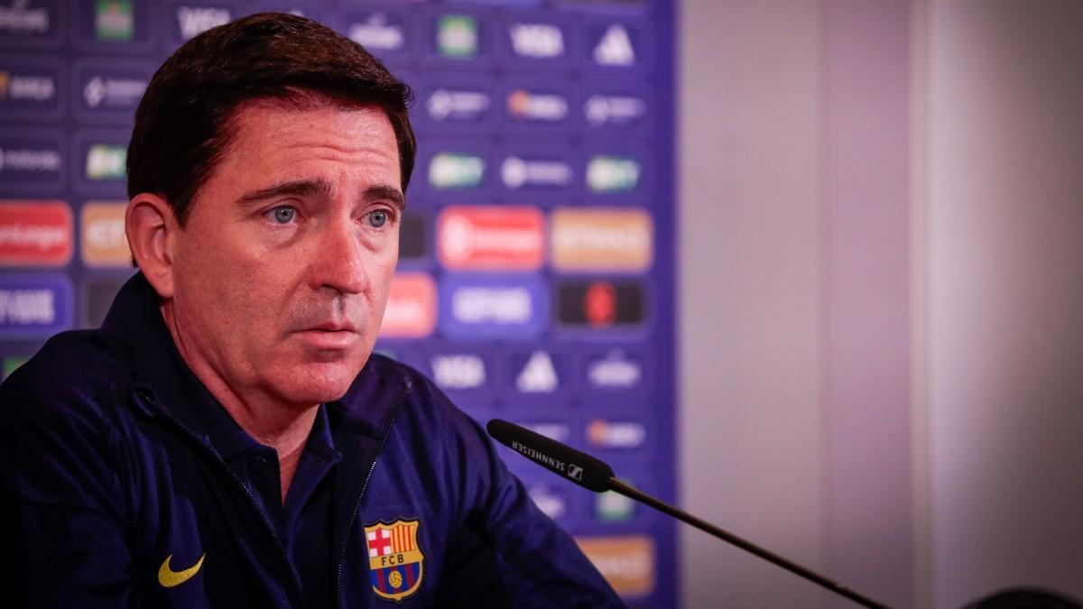 Xavi Pascual, en la previa del partido de Euroliga ante Olympiacos