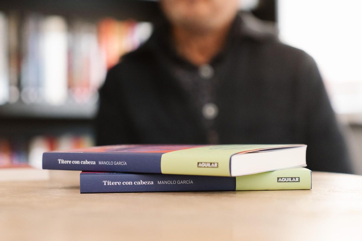 Detalle de 'Títere con cabeza', el libro de Manolo García.