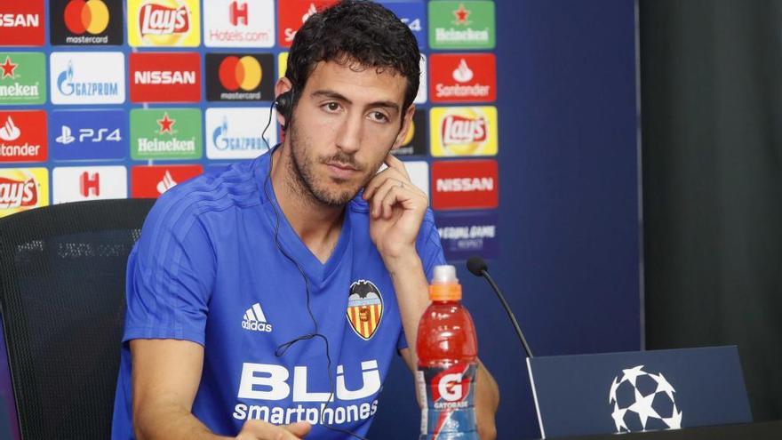 Parejo, en la rueda de prensa