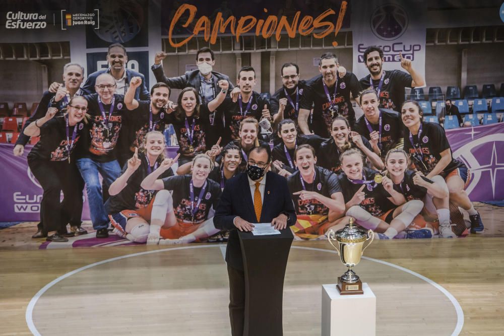 La fiesta de celebración en La Fonteta