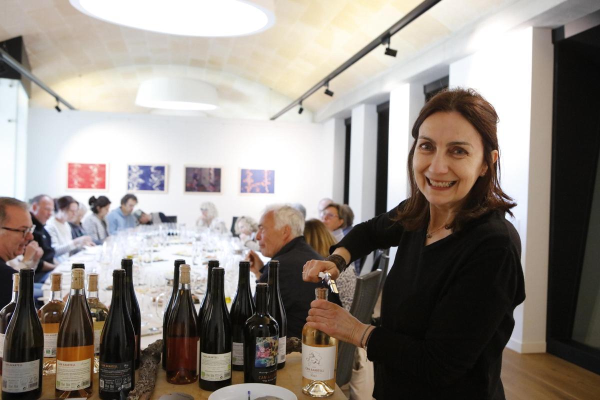 Weinverkostung in der Bodega Can Axartell.