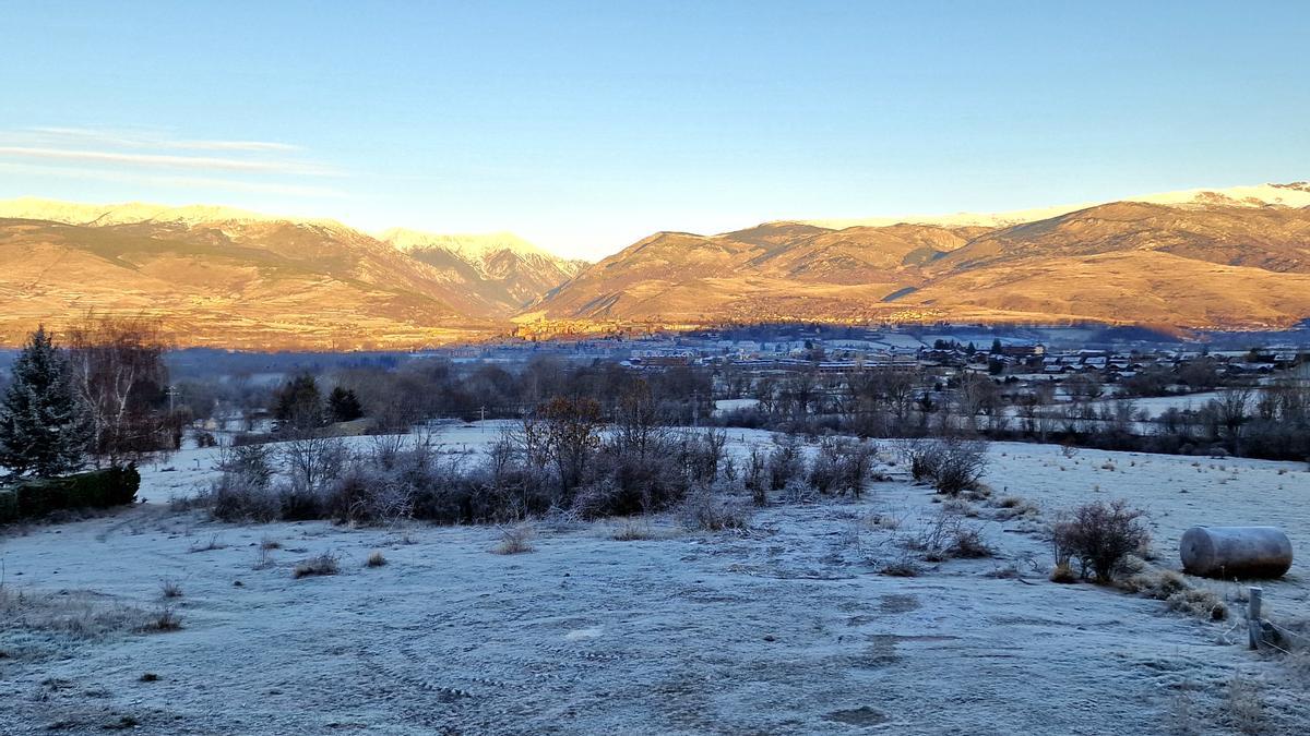 Gebrada blanca a la Cerdanya.