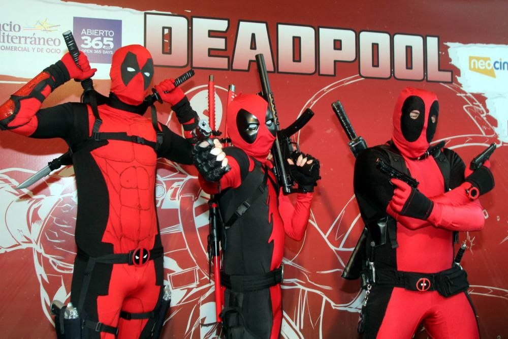 Actividades por el estren de Deadpool en Cartagena