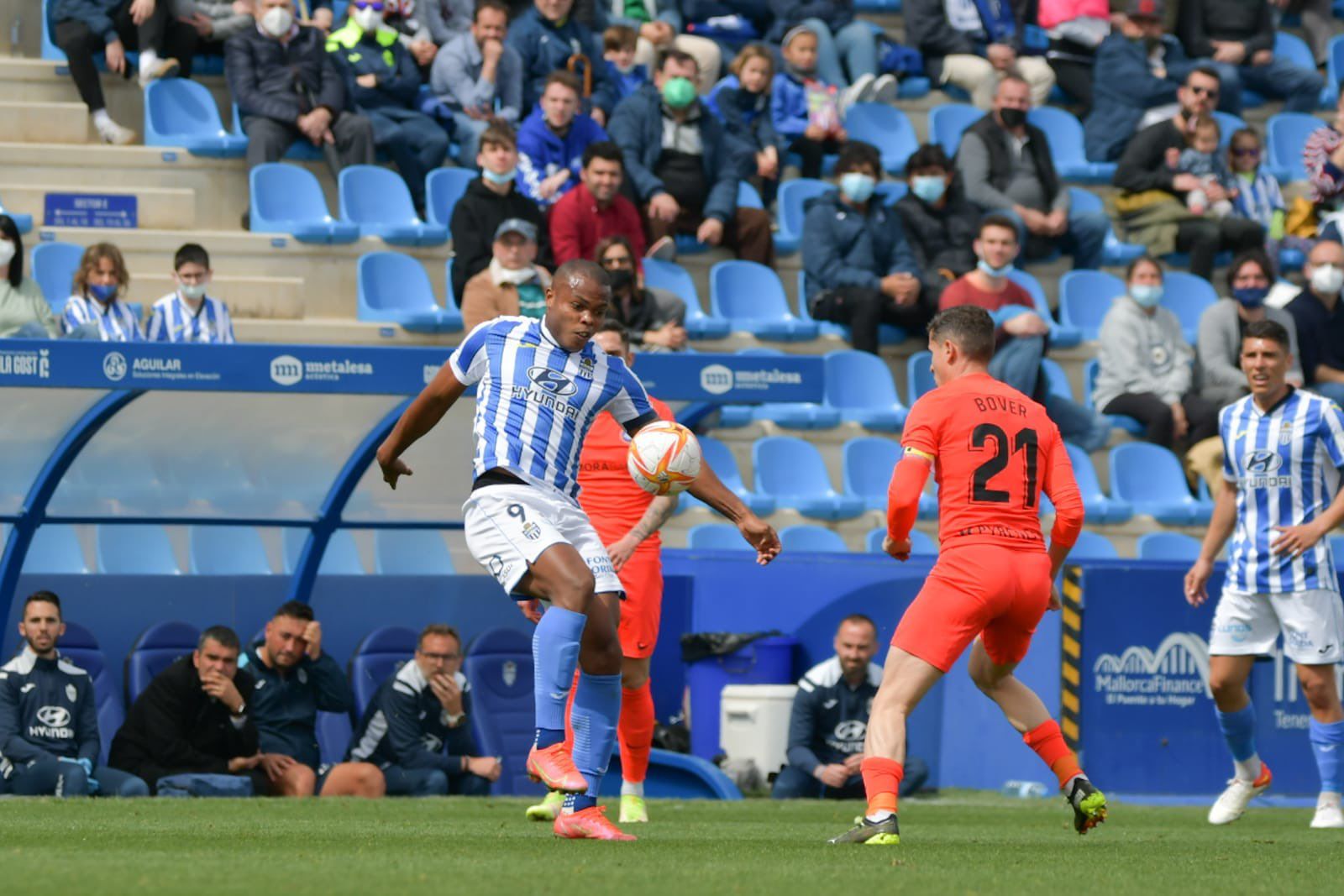 Atlético Baleares-Andorra de Primera RFEF en el Estadio Balear