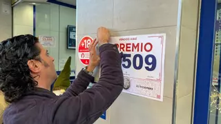 El 88509, quinto premio de la Lotería, deja 12.000 euros en Puerta Blanca y la Trinidad