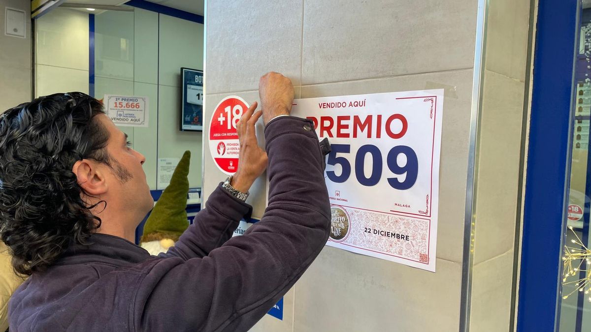 La administración 59 de la calle Mármoles ha vendido parte de un quinto premio.