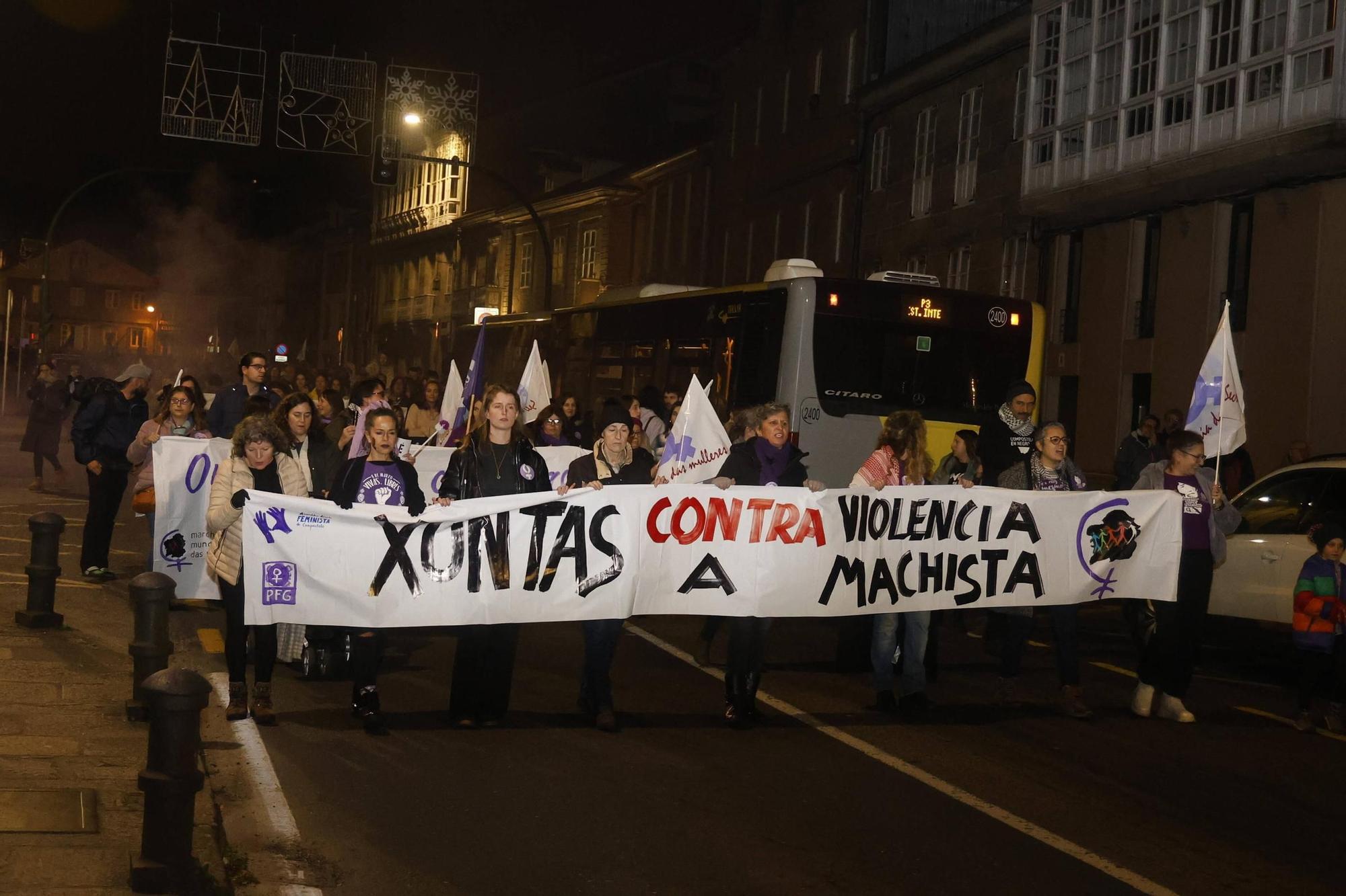 Compostela condena la violencia machista