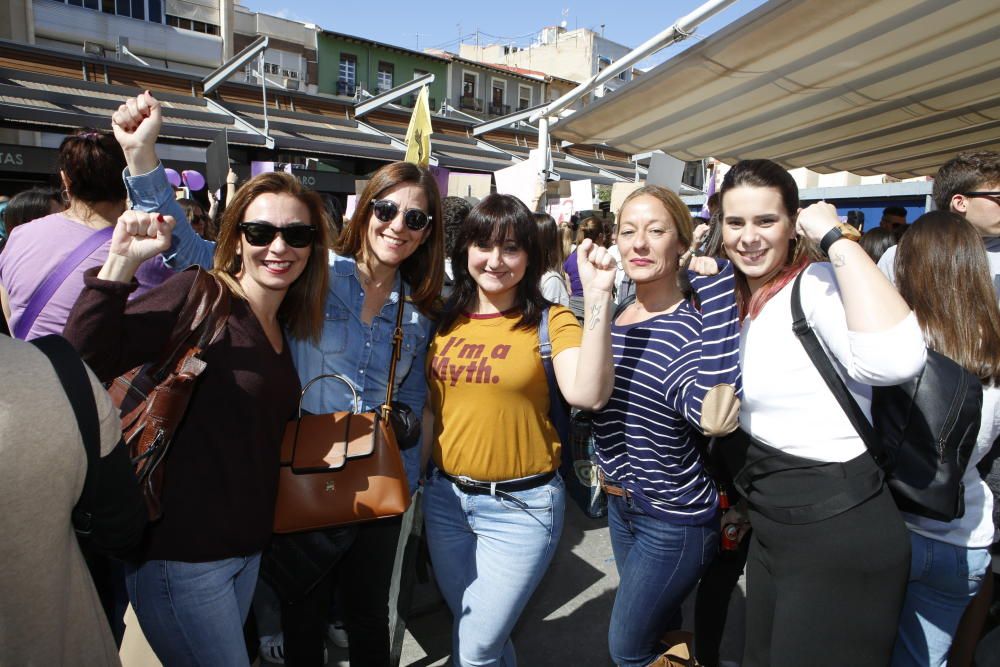 Movilización feminista en Alicante