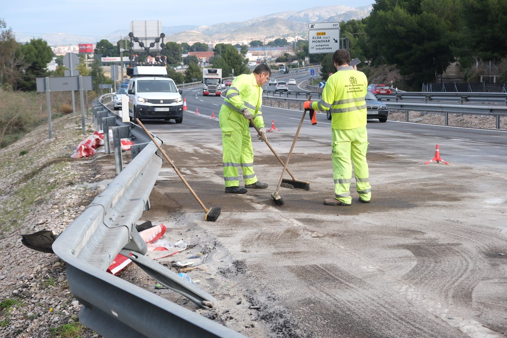 Accidente mortal en la A-31 a la altura de Petrer